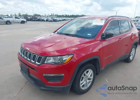 2020 Jeep Compass Sport Fwd из США, поврежденный, VIN 3C4NJCAB9LT250378